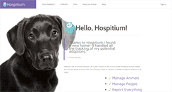 Desktop Screenshot of hospitium.co